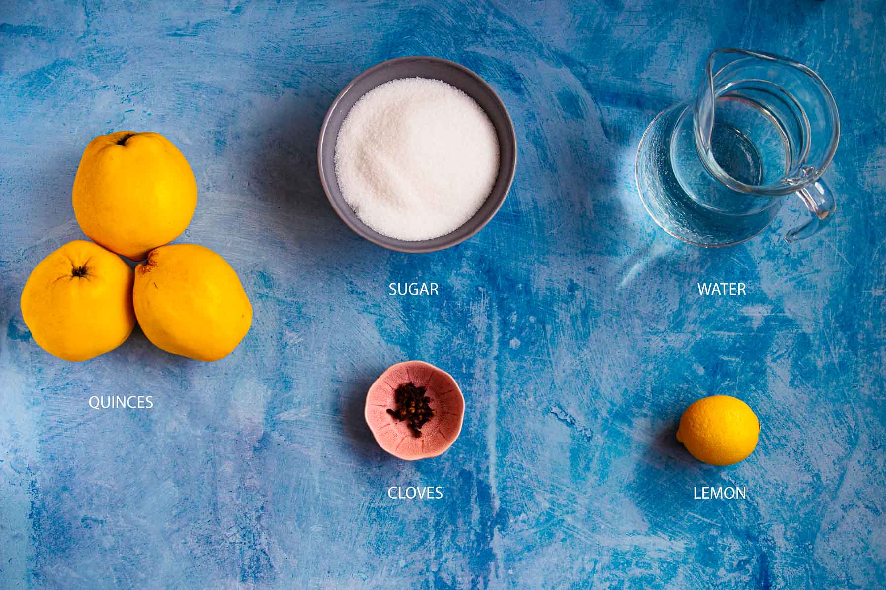 QUINCE JAM_INGREDIENTS