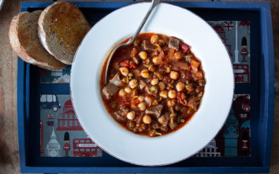 DRIED OKRA STEW WITH LAMB