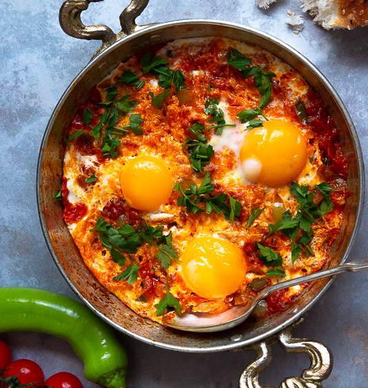 SCRAMBLED EGGS WITH VEGETABLES