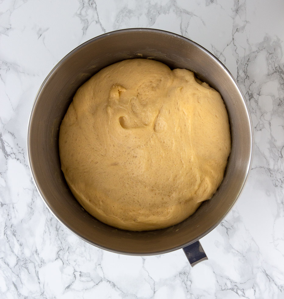 EASTER BREAD, PROVED DOUGH