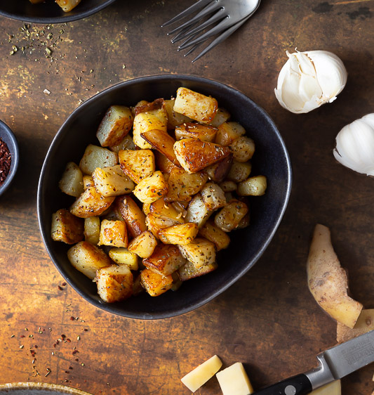 PAN FRIED POTATOES 