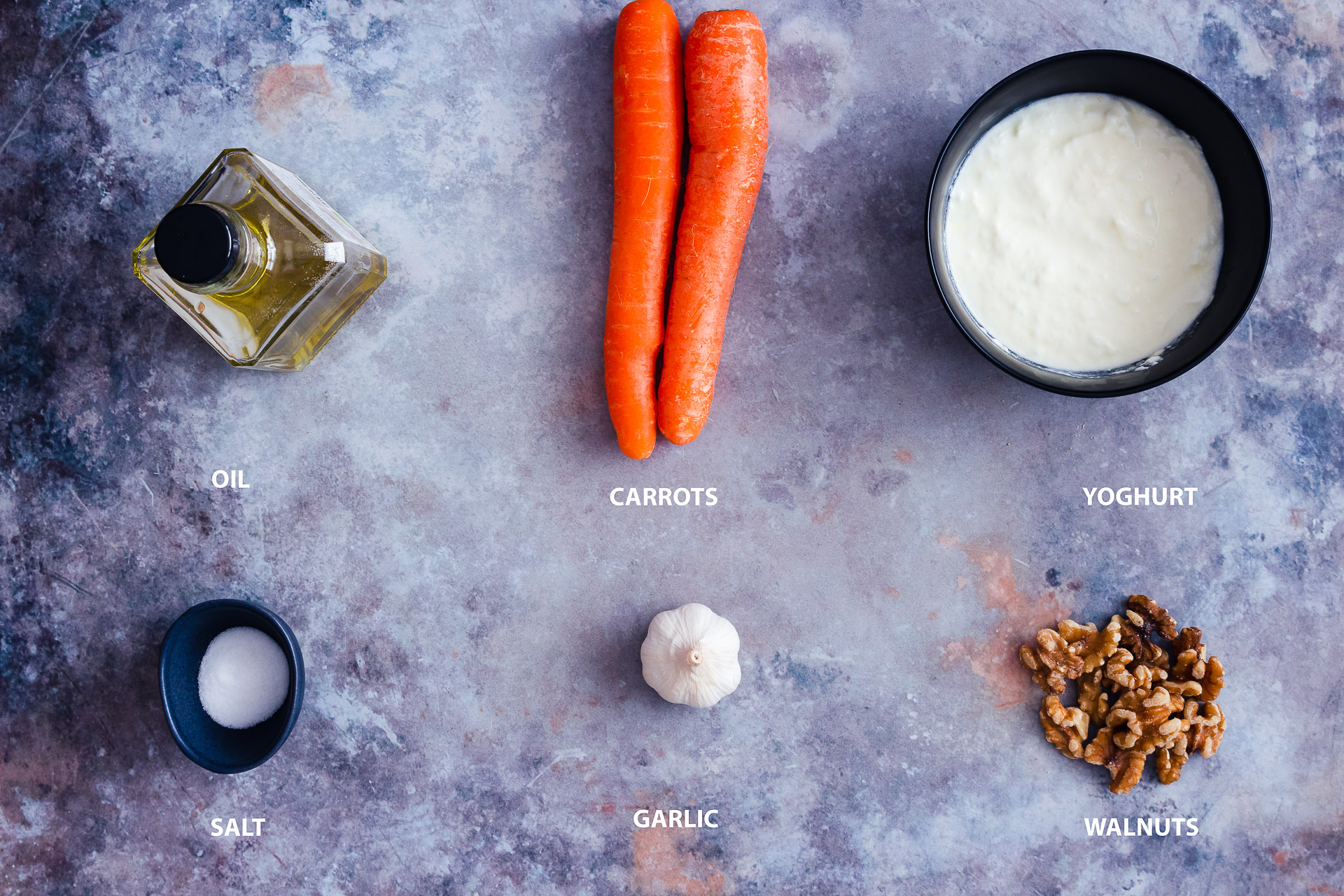 CARROT SALAD WITH YOGHURT, REFRESHING AND LIGHT