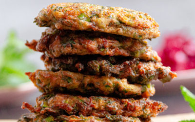 ZUCCHINI FRITTERS (KABAK MÜCVER)